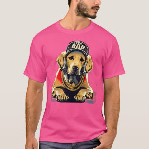 Camiseta Gracioso Golden Retriever Rap Hip-Hop Rb
