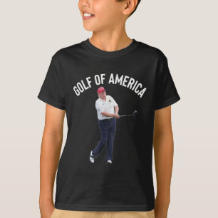 Camiseta Gracioso Golf De América Donald Trump Pun