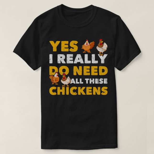 Camiseta Gracioso granjero Regalo Idea Pollo Pullover (Diseño del anverso)
