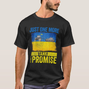 Camiseta Gracioso granjero ucraniano roba un tanque solo un