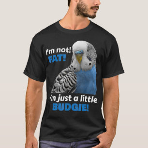 Camiseta Gracioso Grat Budgie Blue Parakeet