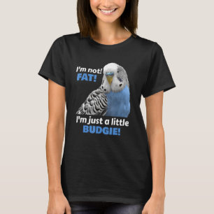 Camiseta Gracioso Grat Budgie Blue Parakeet