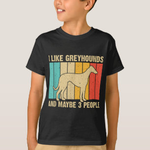 Camiseta Gracioso Greyhound Design Hombres Mujeres Greyhoun