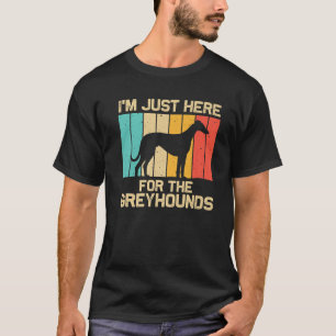 Camiseta Gracioso Greyhound Para Hombres Mujeres Italianas 