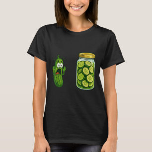 Camiseta Gracioso grito de piquetes jar Chiste pepino meme 