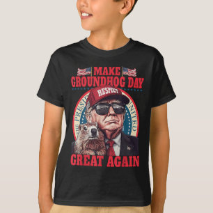Camiseta Gracioso Groundhog Que El Día De La Groundhog Vuel