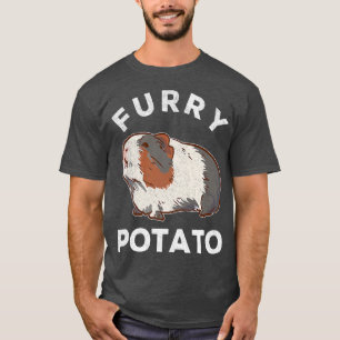 Camiseta Gracioso Guinea Cerdos Lover Wheel Furry Potato Gu