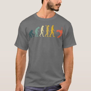 Camiseta Gracioso Guitarista Guitarista Evolution Man Vinta