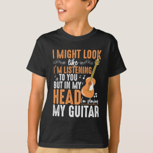Camiseta Gracioso guitarrista adicto a músico