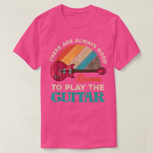 Camiseta Gracioso guitarrista cantante de guitarra musical  (Diseño del anverso)