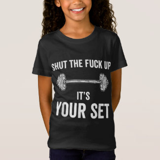 Camiseta Gracioso Gym Workout es tu presupuesto establecido