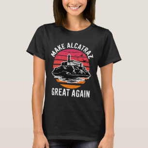 Camiseta Gracioso Hacer Alcatraz Grande De Nuevo Sf Rock Al