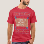Camiseta Gracioso Hanukkah Dulce Feo Regalo Judío Cómo Me S<br><div class="desc">Divertido Hanukkah Un Regalo Judío Feo Cómo Desplazo Torah .</div>