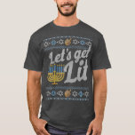 Camiseta Gracioso Hanukkah Dulce Feo Regalo Judío Vamos A O<br><div class="desc">Gracioso Hanukkah Un Regalo Judío Feo Que Nos Lleve La Camiseta De Menorah.</div>