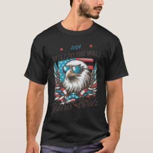 Camiseta Gracioso Harris Walz 2024 Ballz A Las Elecciones D