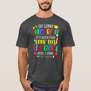 Camiseta Gracioso Hasta El Tercer Grado Cuidado Con El Cuar