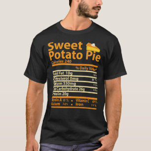 Camiseta Gracioso hecho de nutrición de papa dulce para Acc