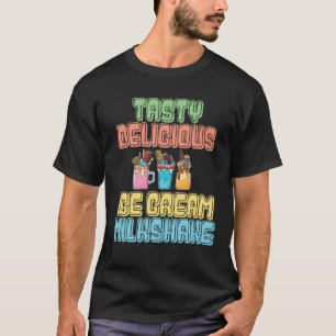 Camiseta Gracioso helado de verano Milkshake Personalizado 