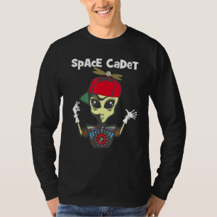Camiseta Gracioso Hip Hop Alien Sarcastic Space Head Hipste