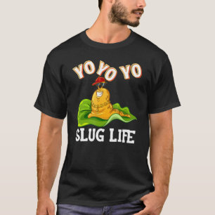 Camiseta Gracioso Hip Hop Gangster Slug Life Gardener Gag