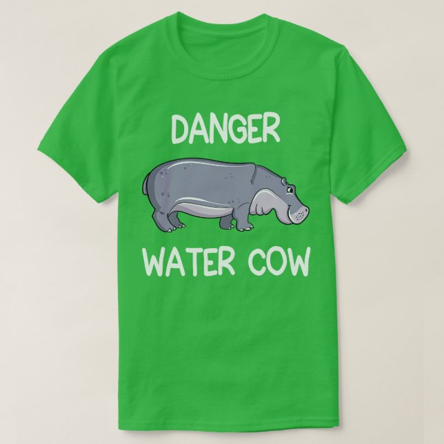 Camiseta Gracioso Hippo Pun (Diseño del anverso)