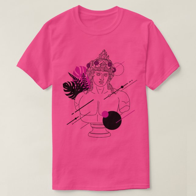 Camiseta Gracioso Hipster Dios griego Dionisio Dios romano  (Diseño del anverso)