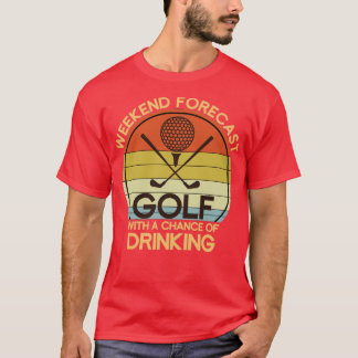 Camiseta Gracioso Hobby Golfer Gift Golf Bebida