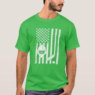 Camiseta Gracioso Hockey sobre Hielo St Patricks Día Irland