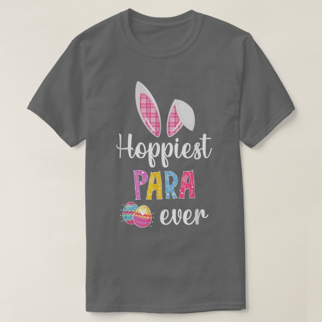 Camiseta Gracioso Hoppiest Para Conejo Conejo Conejo De Pas (Diseño del anverso)