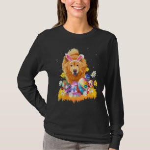 Camiseta Gracioso Huevo de Pascua Chow Perro Domingo de Pas