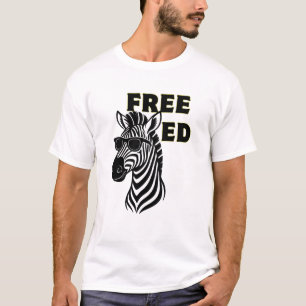 Camiseta Gracioso humor de animales salvajes Zebra Cute Saf