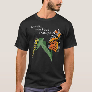 Camiseta Gracioso Humor de Mariposa Monarca de Caterpillar