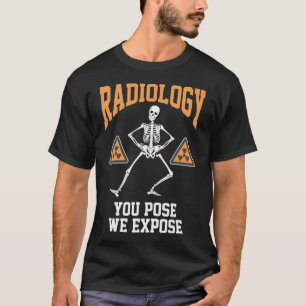 Camiseta Gracioso humor en la radiología radiológica de S