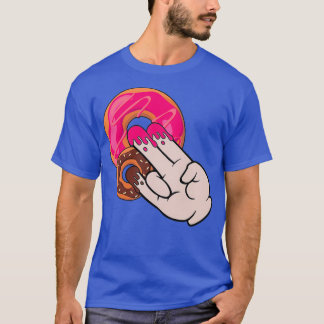 Camiseta Gracioso humor sucio chocante de mano mágica lindo