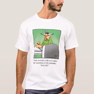 Camiseta Gracioso Humor Vasectomía Tee Shirt