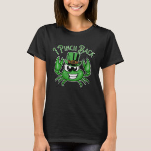 Camiseta Gracioso I Pinch Back Lucky Crab Design