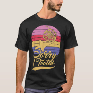 Camiseta Gracioso instrumento musical de músico siento habe