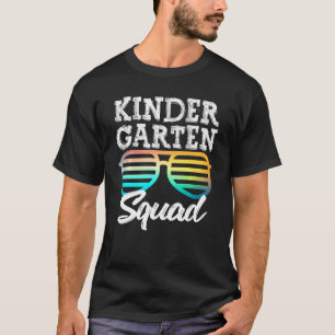 Camiseta Gracioso jardín de niños quad gafas de sol diverti