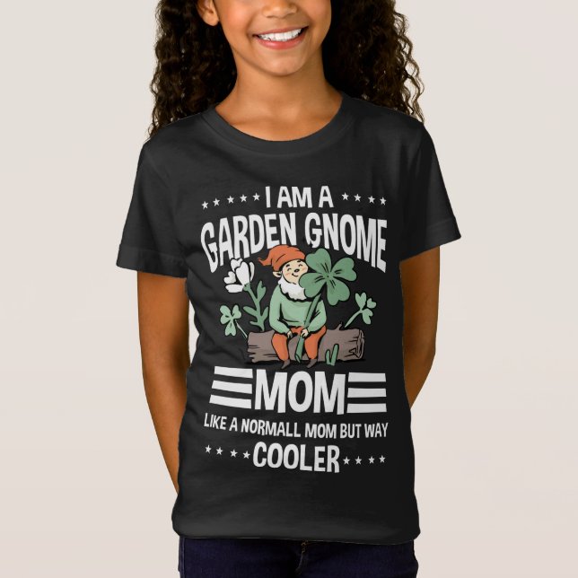 Camiseta Gracioso Jardín Gnome Mom Guay Gardening Gnomes (Anverso)