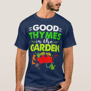 Camiseta Gracioso Jardinería Buenos Timos En El Jardín