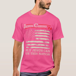 Camiseta Gracioso Jesucristo 24 Sólo Jesús Puede Salvar Est