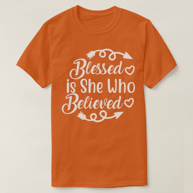 Camiseta Gracioso Jesús Cita A Bleed Es La Que Creyó (Diseño del anverso)