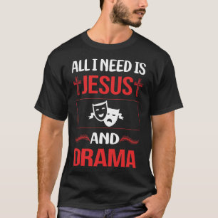 Camiseta Gracioso Jesús Drama