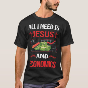 Camiseta Gracioso Jesus Economics Economist