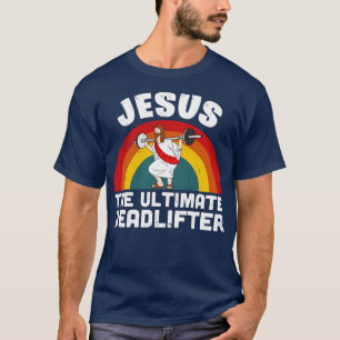 Camiseta Gracioso Jesús La Última Familia Retro Mortal M