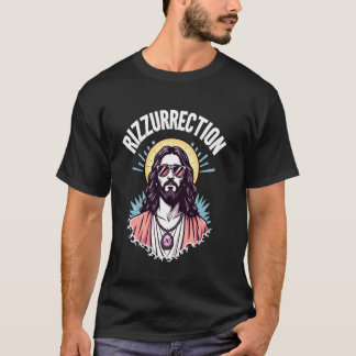 Camiseta Gracioso Jesús Meme Gen Z Jerga Rizz, Él es Rizzen