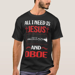 Camiseta Gracioso Jesus Oboe