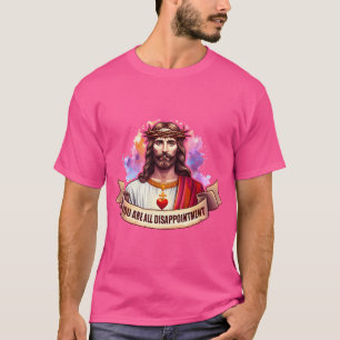 Camiseta Gracioso Jesús Ofensivo