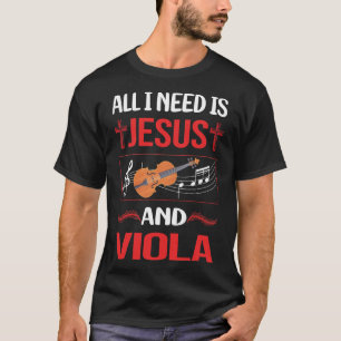 Camiseta Gracioso Jesús Viola Violista
