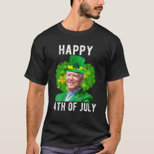 Camiseta Gracioso Joe Bi.Den Feliz Día 4 de San Patricio